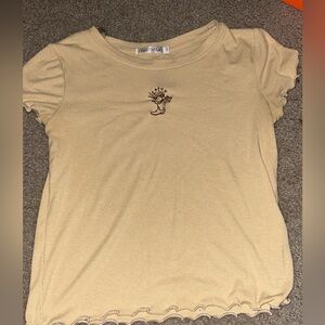 crop top with little boot